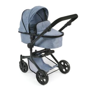 BAYER CHIC 2000 Kombi-Puppenwagen MIKA Jeans blue