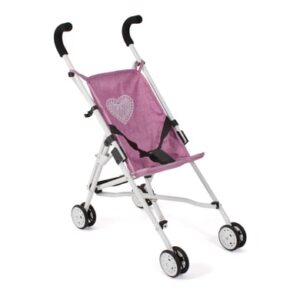 BAYER CHIC 2000 Mini-Puppenwagen ROMA Jeans pink