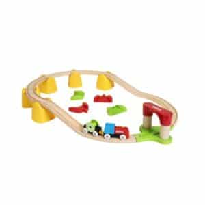 BRIO® Holzeisenbahn Mein erstes BRIO Bahn Set mit Batterielok 33710