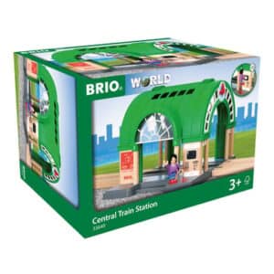 BRIO® WORLD Großer Hauptbahnhof mit Ticketautomat 33649