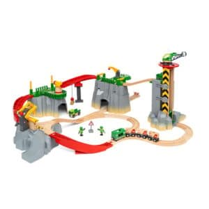 BRIO®WORLD Holzeisenbahn Gebirgs-Frachten Set Deluxe