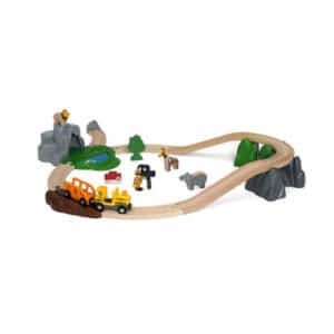 BRIO® WORLD Holzeisenbahn Großes BRIO Bahn Safari Set