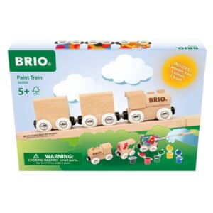 BRIO® WORLD Holzeisenbahn Holzzug zum Anmalen