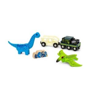 BRIO® World Holzeisenbahn Dinosaurier Batteriezug