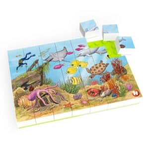 HUBELINO® Puzzle Bunte Unterwasserwelt (35-teilig)