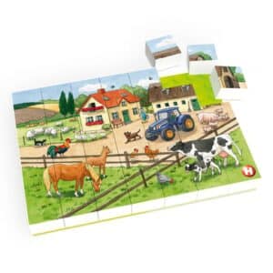 HUBELINO® Puzzle Leben auf dem Bauernhof