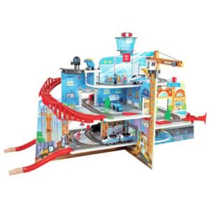 Hape Holzeisenbahn Mega City Eisenbahn Set