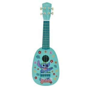 LEXIBOOK Disney Stitch für Ukulele aus Holz mit Nylonschnüren 21 Zoll / 53cm