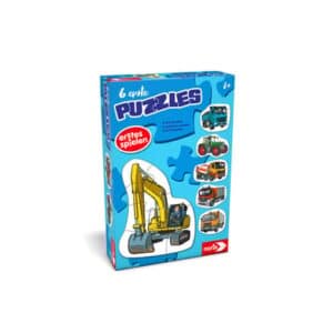 Noris 6 erste Puzzles – Fahrzeuge