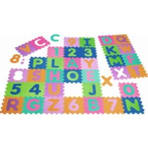 Playshoes Puzzlematte 36-teilig bunt