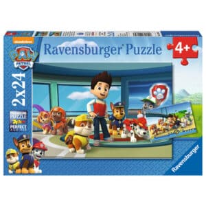 Ravensburger Puzzle 2x 24 Teile - Paw Patrol: Hilfsbereite Spürnasen