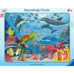 Ravensburger Rahmenpuzzle - Unten im Meer 30 Teile