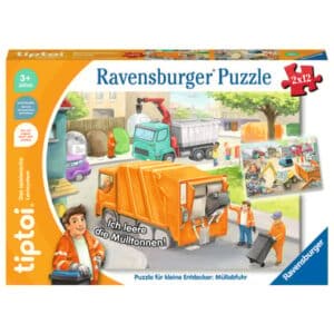 Ravensburger tiptoi® Puzzle für kleine Entdecker: Müllabfuhr