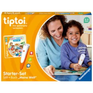 Ravensburger tiptoi® Starter-Set: Stift und Bilderbuch Meine Welt