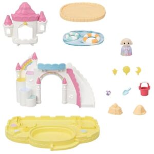 Sylvanian Families® Erlebniskindergarten Sandkasten und Pool mit Figur