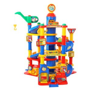 WADER QUALITY TOYS Park Tower mit 7 Ebenen und Autos