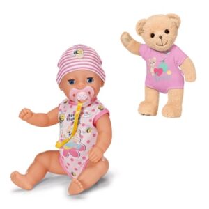 Zapf Creation BABY born® Lena 36cm + Bär Pink