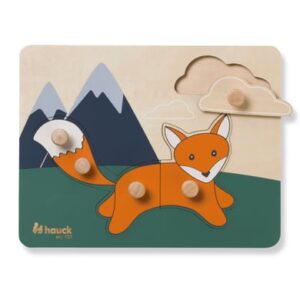 hauck Steckpuzzle Puzzle N Sort Fox