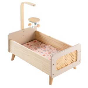 howa® Puppenbett mini flowers aus Holz