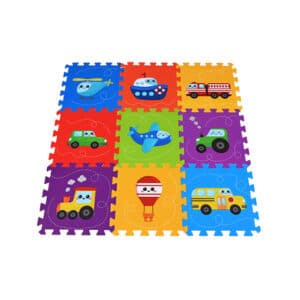 knorr toys® Puzzlematte Fahrzeuge