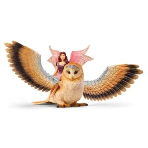 schleich® Elfe auf Glitzer-Eule V2 70789