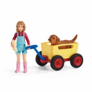 schleich® Farm World - Bollerwagen-Ausflug 42543