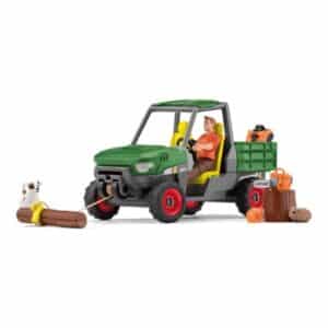 schleich® Waldbauer mit Fahrzeug 42659